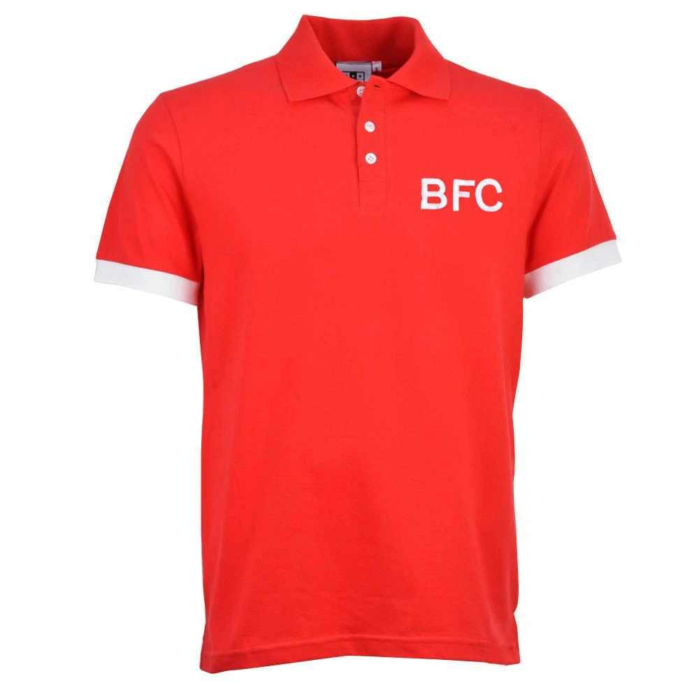 Barnsley Red/White Organic Cotton Polo Shirt 1 Barnsley Red/White Organic Cotton Polo Shirt