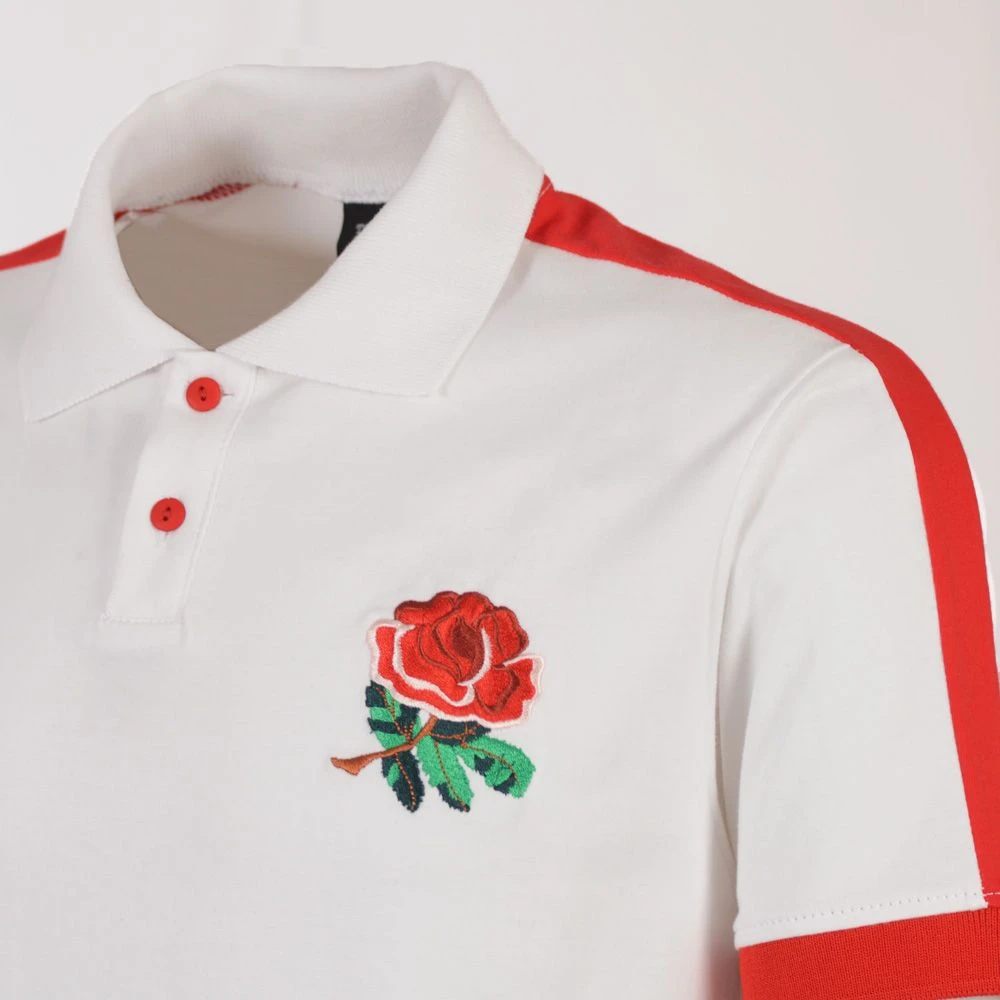 England Rugby World Cup Polo - 1980 Vintage Collection 2 England Rugby World Cup Polo - 1980 Vintage Collection - Image 2
