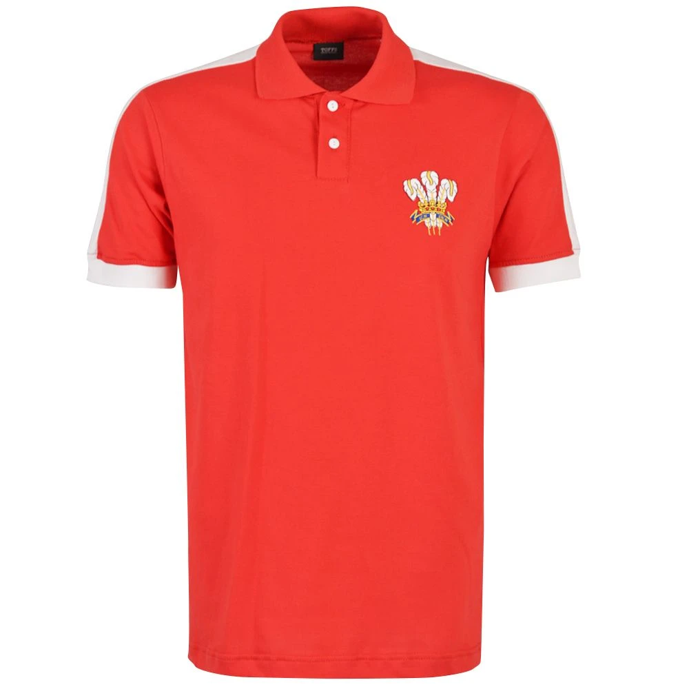 Wales Rugby World Cup Heritage Polo - 1976 Edition Organic Cotton 1 Wales Rugby World Cup Heritage Polo - 1976 Edition Organic Cotton