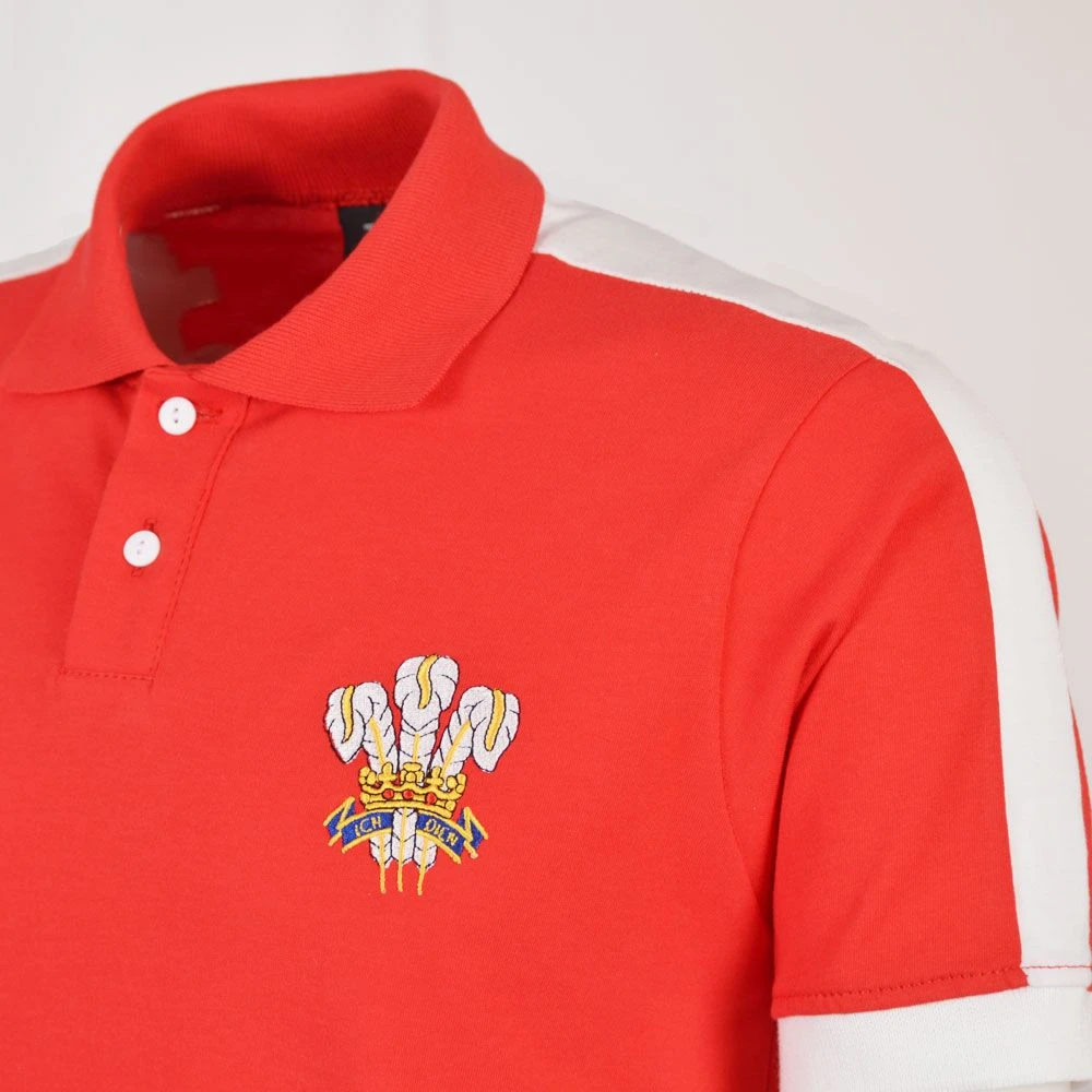 Wales Rugby World Cup Heritage Polo - 1976 Edition Organic Cotton 2 Wales Rugby World Cup Heritage Polo - 1976 Edition Organic Cotton - Image 2
