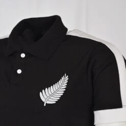 New Zealand Rugby Heritage Polo Shirt - 1980 World Cup Style -Blakely Clothing Store p0083