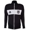 PlayStation Official Black Track Top - Classic Heavy Pique Zip-Up 2 PlayStation Official Black Track Top - Classic Heavy Pique Zip-Up -Blakely Clothing Store play013