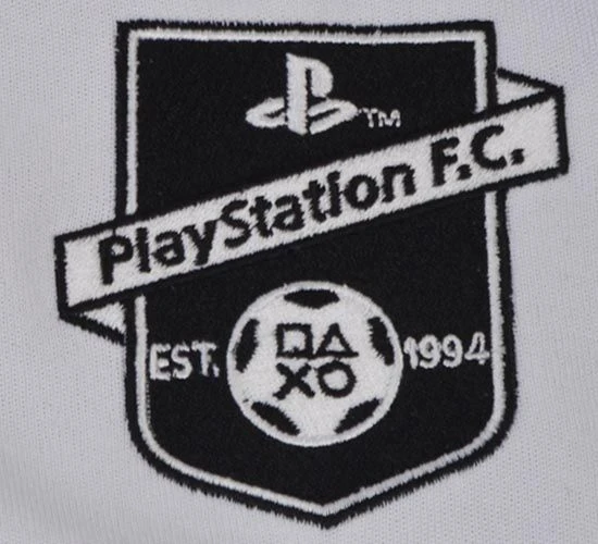 PlayStation Official Black Track Top - Classic Heavy Pique Zip-Up 2 PlayStation Official Black Track Top - Classic Heavy Pique Zip-Up - Image 2