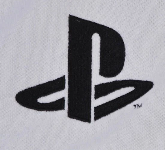 PlayStation Official Black Track Top - Classic Heavy Pique Zip-Up 3 PlayStation Official Black Track Top - Classic Heavy Pique Zip-Up - Image 3