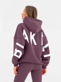 Isabel Oversized Hoodie - Light Plum