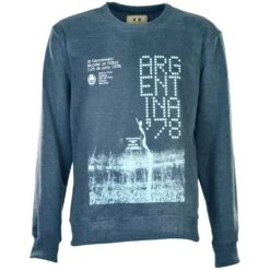 Pennarello World Cup Argentina 1978 Relaxed Fit Sweatshirt - Charcoal