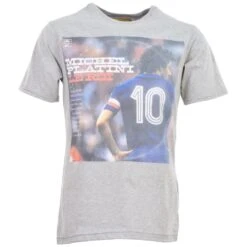 Pennarello LPFC - Platini Graphic T-Shirt in Grey