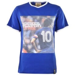 Pennarello LPFC Platini T-Shirt - Royal/White Ringer