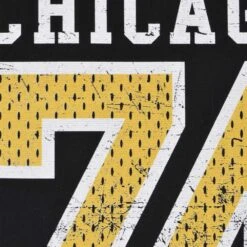 Chicago Sting 74 Vintage Soccer T-Shirt - Black Organic Cotton -Blakely Clothing Store print0130 1