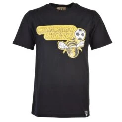 Chicago Sting Black T-Shirt - Premium Organic Cotton Crew Neck