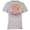Atlanta Chiefs Heritage T-Shirt - Grey Organic Cotton Crew Neck 2 Atlanta Chiefs Heritage T-Shirt - Grey Organic Cotton Crew Neck -Blakely Clothing Store print0134