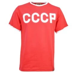 CCCP Soviet Union 12th Man Red/White Ringer T-Shirt