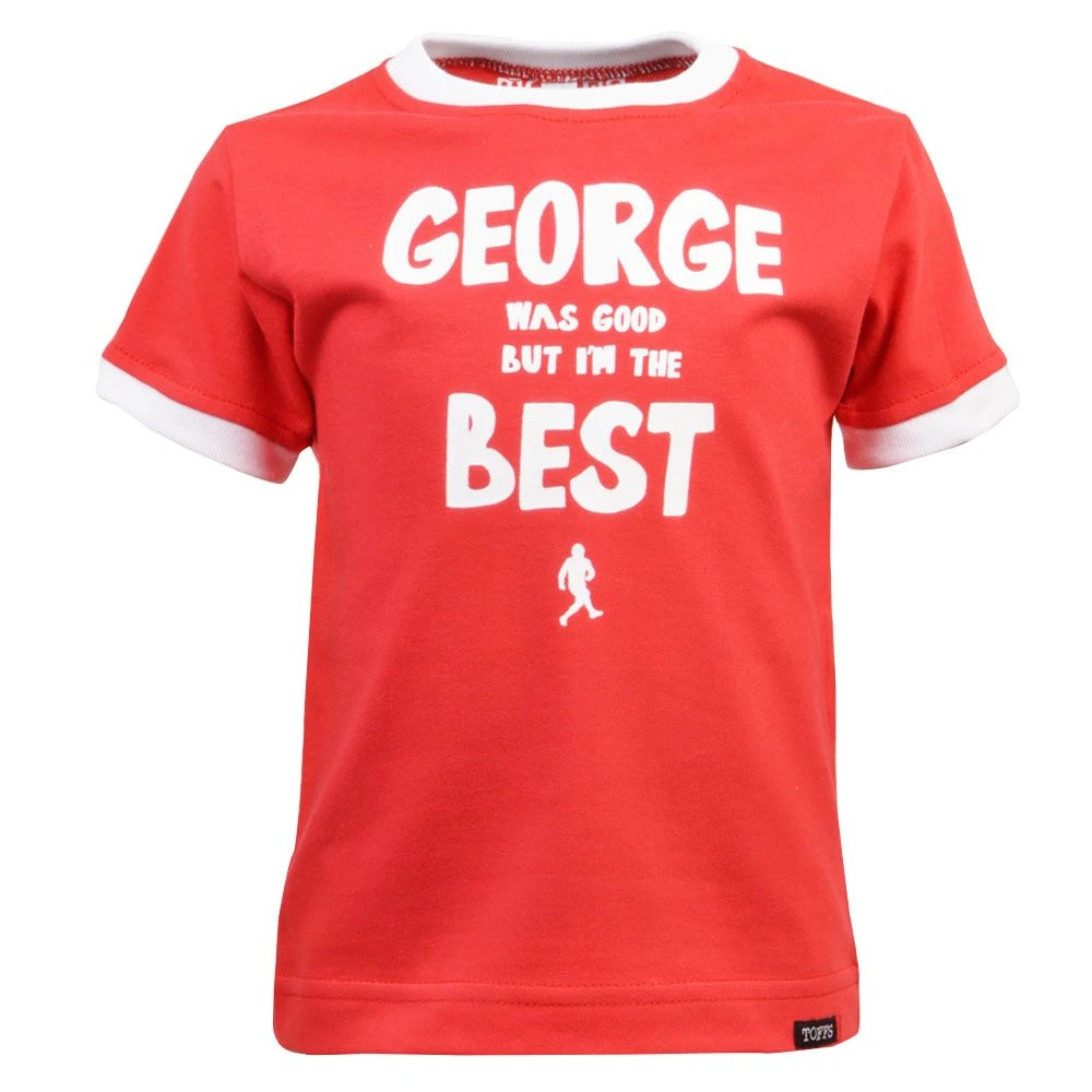 Kids Red and White Football Ringer T-Shirt - 100% Organic Cotton 1 Kids Red and White Football Ringer T-Shirt - 100% Organic Cotton