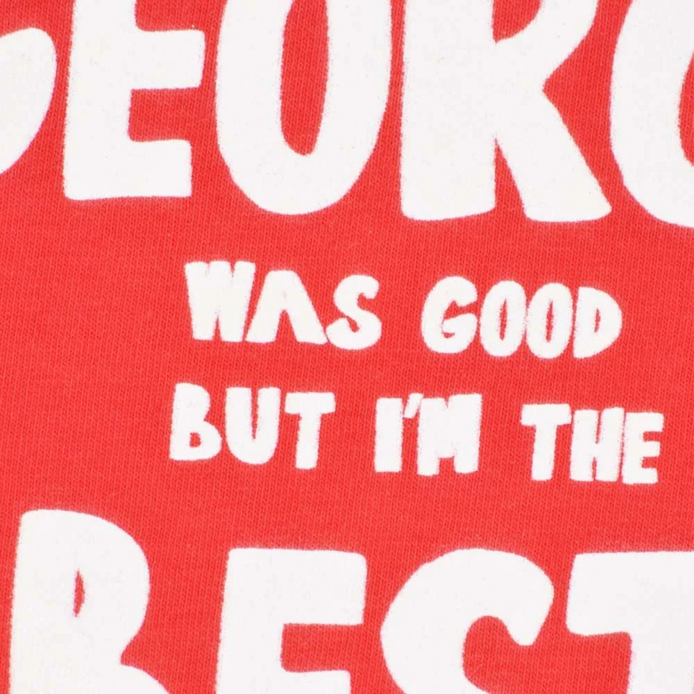 Kids Red and White Football Ringer T-Shirt - 100% Organic Cotton 2 Kids Red and White Football Ringer T-Shirt - 100% Organic Cotton - Image 2