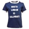 Kids North London Navy & White Organic Cotton Ringer Tee -Blakely Clothing Store print0203