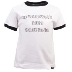 Newcastle's Best Dribbler Kids Organic Cotton Ringer Tee