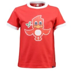 Kids Liverpool Ringer Tee - Premium Red & White Fan Shirt