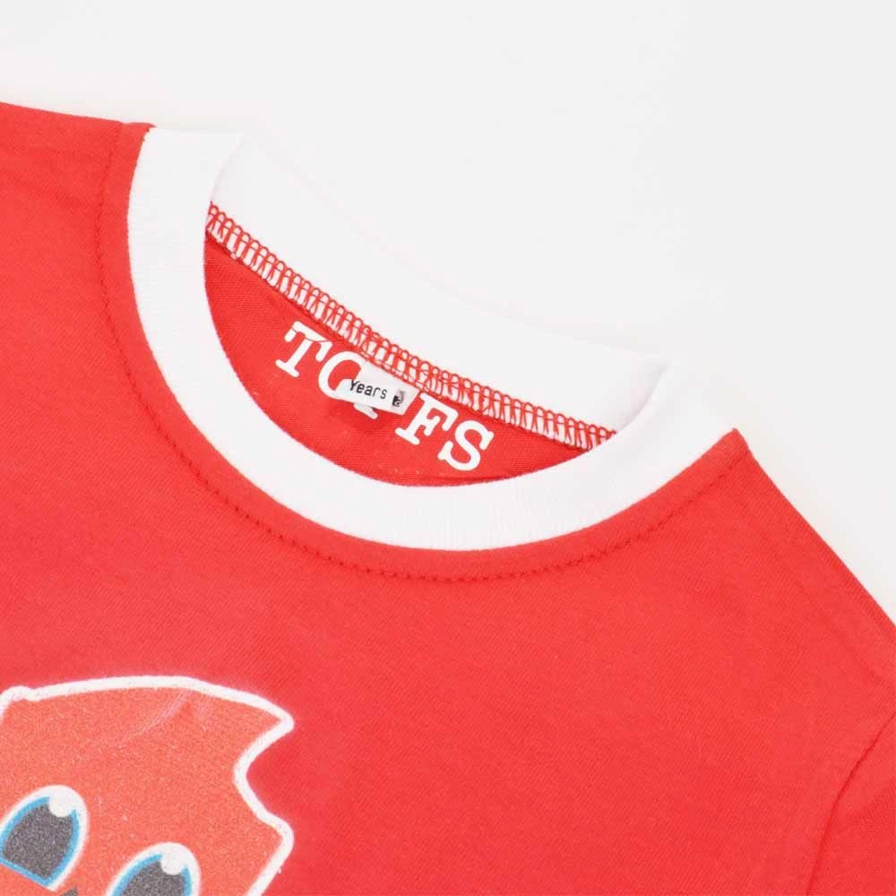 Kids Liverpool Ringer Tee - Premium Red & White Fan Shirt 3 Kids Liverpool Ringer Tee - Premium Red & White Fan Shirt - Image 3