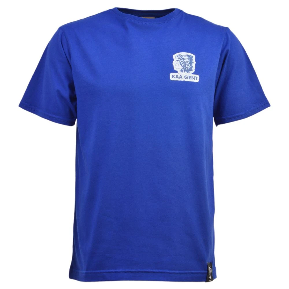 Gent 12th Man Royal T-Shirt - Premium Organic Cotton Supporter Wear 1 Gent 12th Man Royal T-Shirt - Premium Organic Cotton Supporter Wear