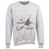 Pennarello Maldini Sweatshirt - Light Grey -Blakely Clothing Store print0236
