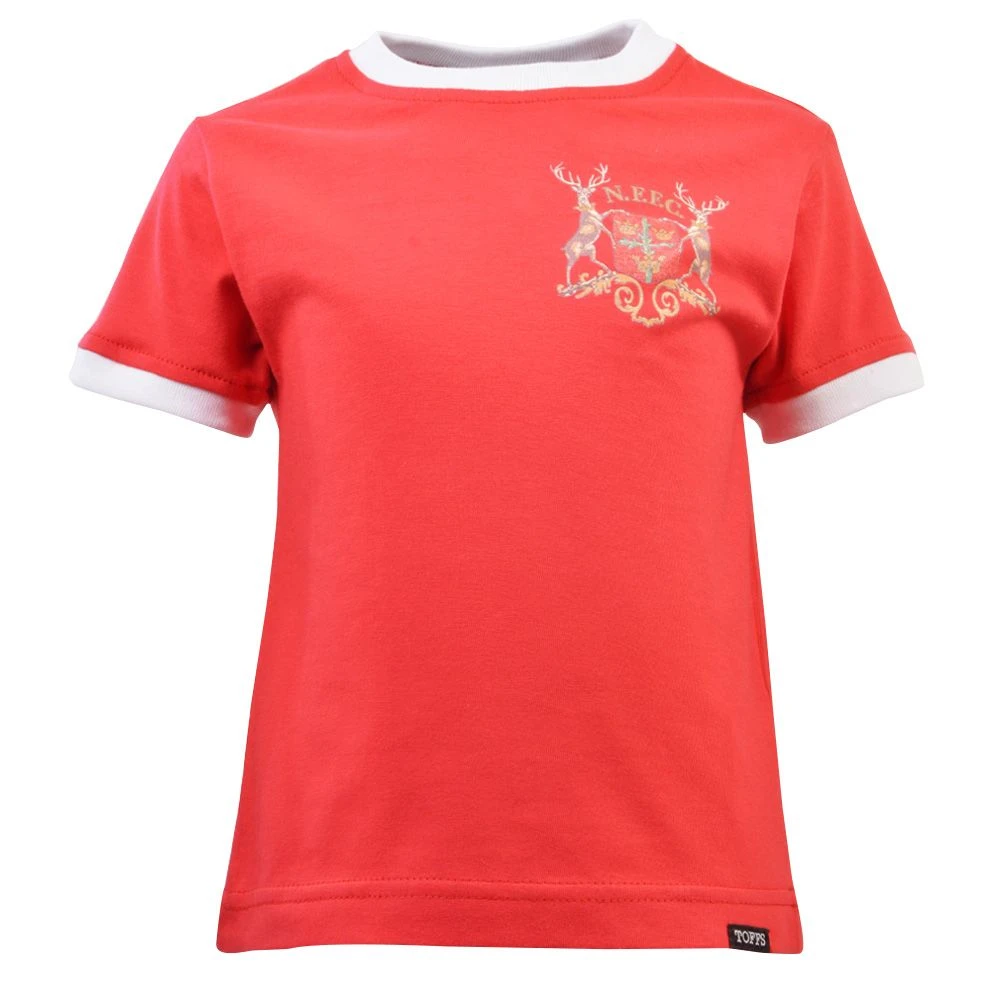 Nottingham Forest Kids 12th Man Red/White Ringer T-Shirt 1 Nottingham Forest Kids 12th Man Red/White Ringer T-Shirt