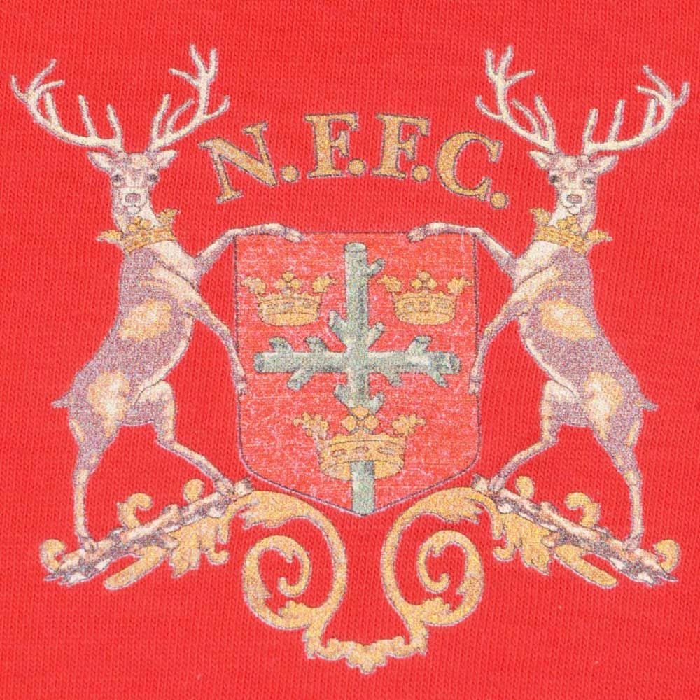 Nottingham Forest Kids 12th Man Red/White Ringer T-Shirt 2 Nottingham Forest Kids 12th Man Red/White Ringer T-Shirt - Image 2