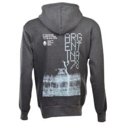 Pennarello: World Cup Argentina 1978 Zipped Hoodie - Charcoal