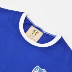 USA 12th Man Royal & White Ringer T-Shirt -Blakely Clothing Store print0309 2