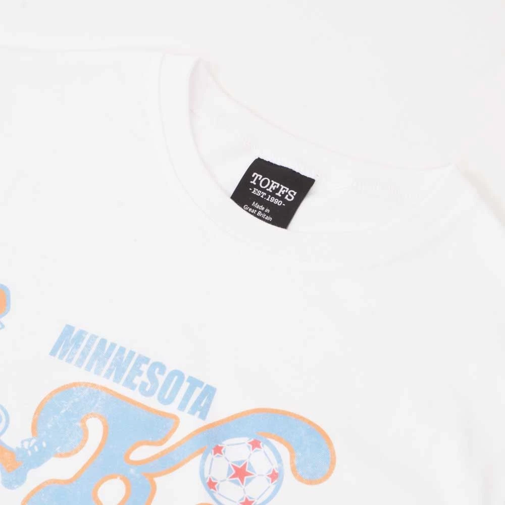 NASL: Minnesota Kicks Graphic T-Shirt - White 3 NASL: Minnesota Kicks Graphic T-Shirt - White - Image 3