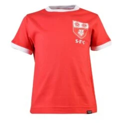 Kids Southampton 12th Man Football Inspired Organic Cotton Ringer Tee