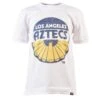 NASL Los Angeles Aztecs Kids T-Shirt - White Organic Cotton -Blakely Clothing Store print0355