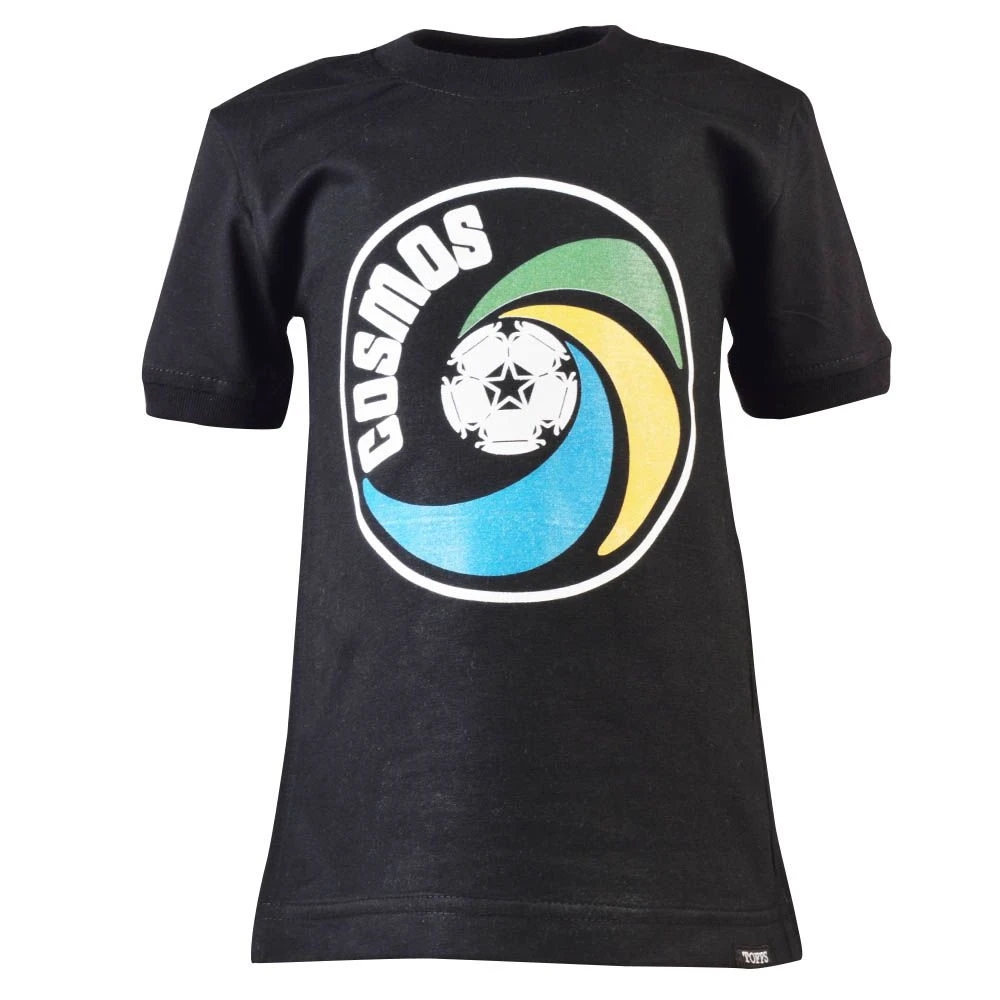 NASL New York Cosmos Kids T-Shirt - Black 1 NASL New York Cosmos Kids T-Shirt - Black