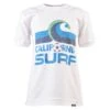 Kids NASL California Surf Organic Cotton T-Shirt - White 6 Kids NASL California Surf Organic Cotton T-Shirt - White -Blakely Clothing Store print0358