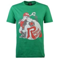 Tulsa Roughnecks Premium Green Organic Cotton T-Shirt