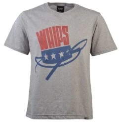 Washington Whips Heritage Grey T-Shirt - 100% Organic Cotton
