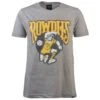 Rowdies Mascot Grey T-Shirt - Organic Cotton Relaxed Fit -Blakely Clothing Store print0398
