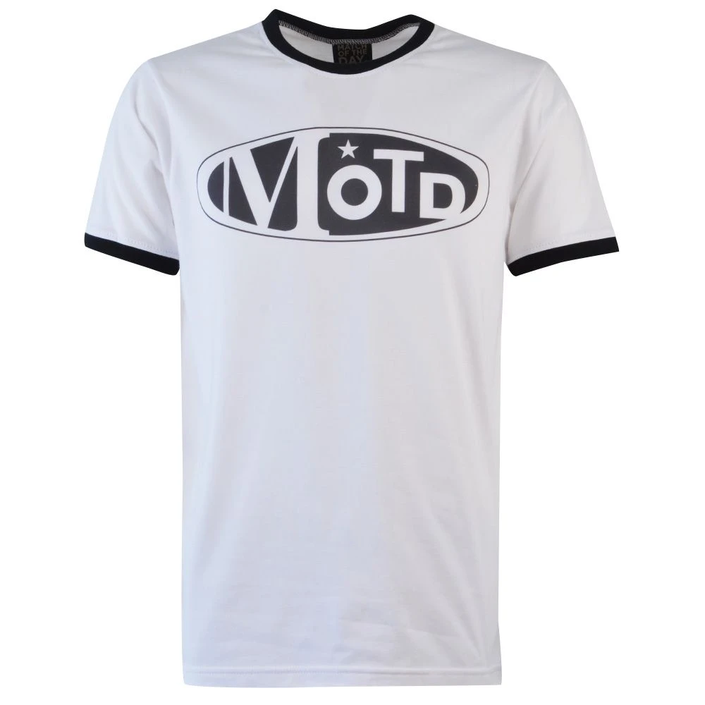 Match Of The Day Star T-Shirt - White/Black 1 Match Of The Day Star T-Shirt - White/Black