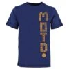 Match Of The Day Distressed Circle T-Shirt - Navy Blue 7 Match Of The Day Distressed Circle T-Shirt - Navy Blue -Blakely Clothing Store print0447