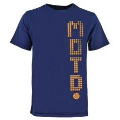Match Of The Day Distressed Circle T-Shirt - Navy Blue