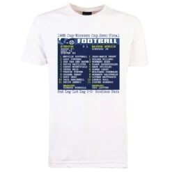 Everton 1985 European Cup-Winners Cup Semi-Final Retro T-Shirt