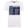 1968 Manchester United European Cup Final Retro T-Shirt - White -Blakely Clothing Store print0470