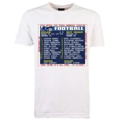 1966 World Cup Final England Retro T-Shirt - 100% Organic Cotton