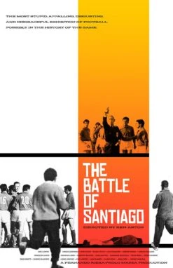 Pennarello The Battle Of Santiago 1962 White Organic Cotton T-Shirt -Blakely Clothing Store print0482