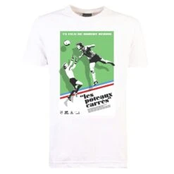 Pennarello Les Poteaux Carrés 1976 Football T-Shirt - White