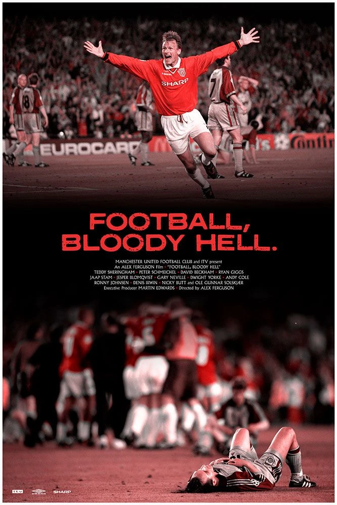 Pennarello 'Football, Bloody Hell' 1999 Graphic T-Shirt - White 2 Pennarello 'Football, Bloody Hell' 1999 Graphic T-Shirt - White - Image 2
