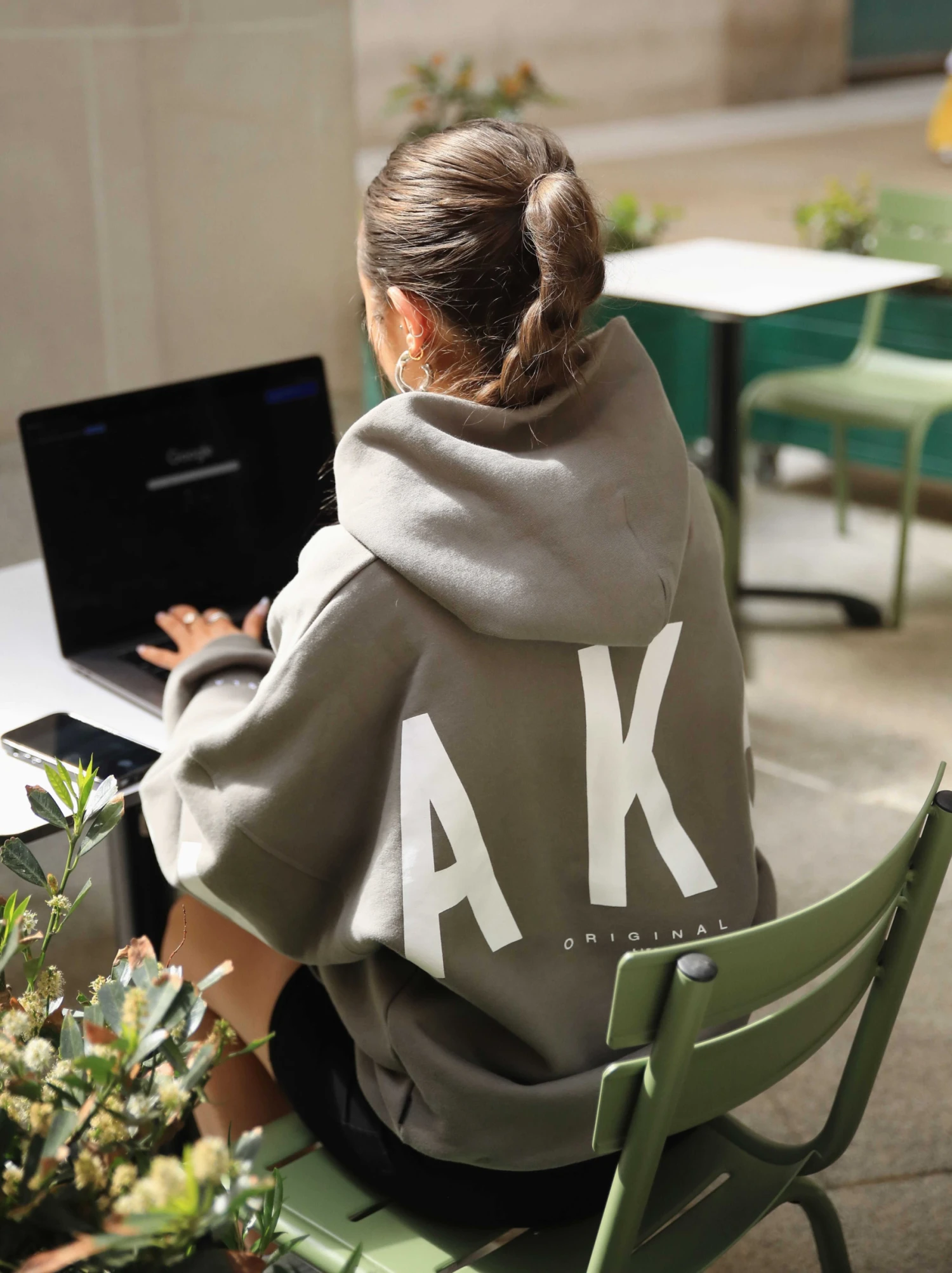 Isabel Oversized Hoodie - Safari Green 5 Isabel Oversized Hoodie - Safari Green - Image 5