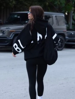 Isabel Hoodie & Leggings Set - Black -Blakely Clothing Store setsimageryD 1