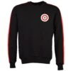 AC Milan Sweatshirt - Black & Red with Embroidered Badge 7 AC Milan Sweatshirt - Black & Red with Embroidered Badge -Blakely Clothing Store sw0001