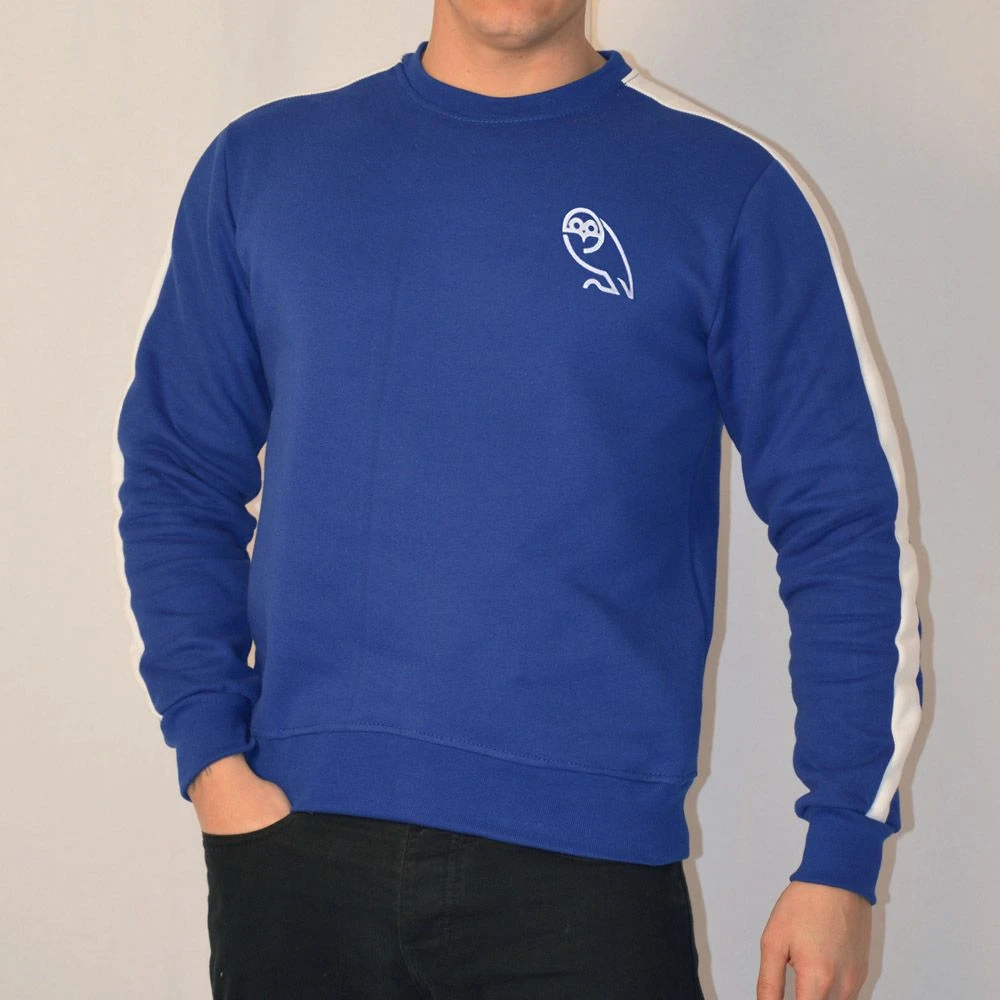 Sheffield Wednesday Embroidered Badge Sweatshirt - Made in Great Britain 1 Sheffield Wednesday Embroidered Badge Sweatshirt - Made in Great Britain