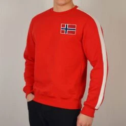 Norway Premium Cotton Sweatshirt - Embroidered British Made Jumper